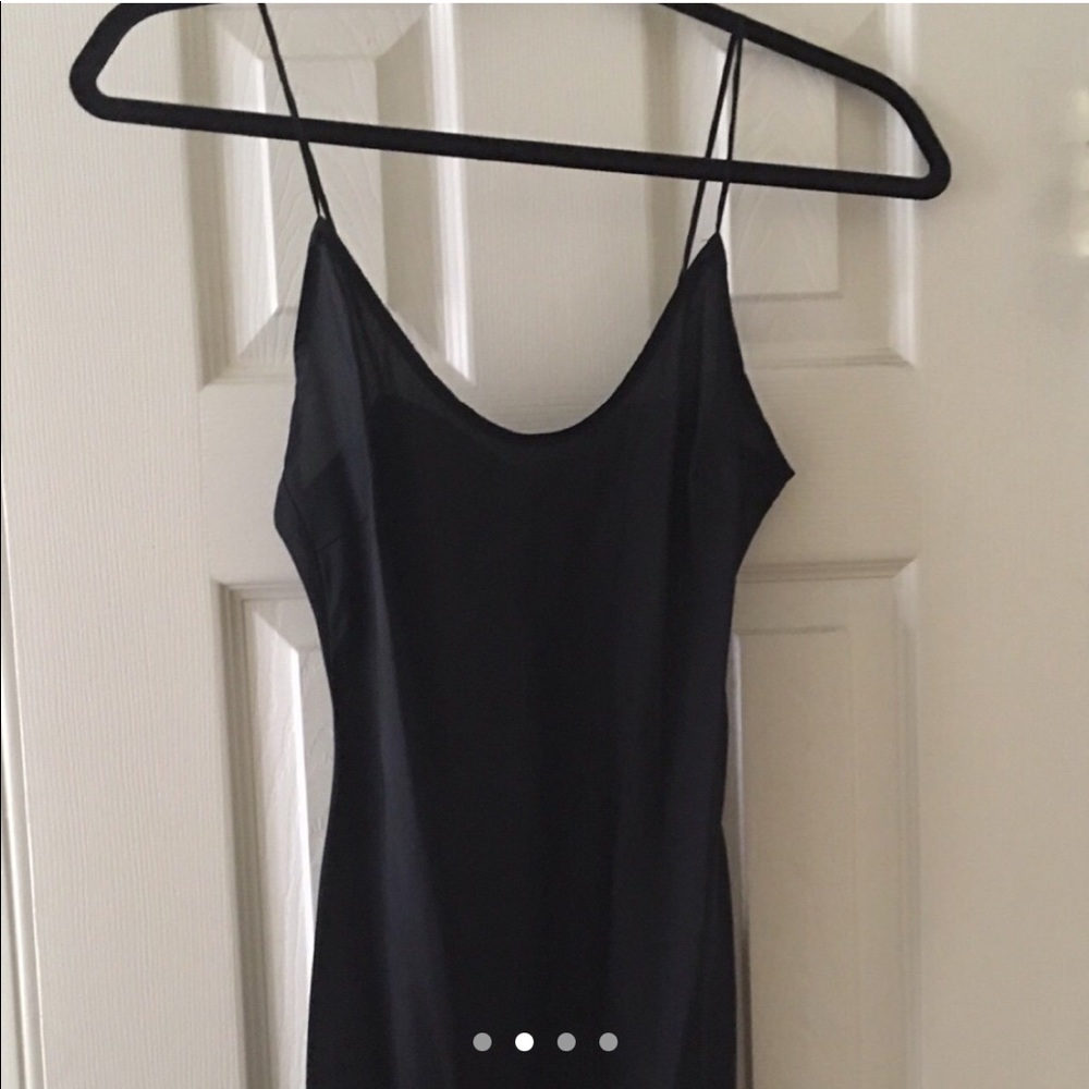 Vena Cava slip/dress. Size 0, black. 100% silk.